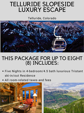 Telluride, Colorado trip for 8